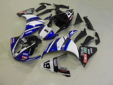 Yamaha R1 2009-2011 Motorrad Verkleidungen - Blau Schwarz