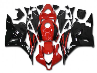 Honda CBR 600 RR 2009-2012 Motorrad Verkleidungen Komplett Sets - Rot Schwarz