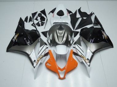 Honda CBR 600 RR 2009-2012 Motorrad Verkleidungen - Orange Grau Schwarz