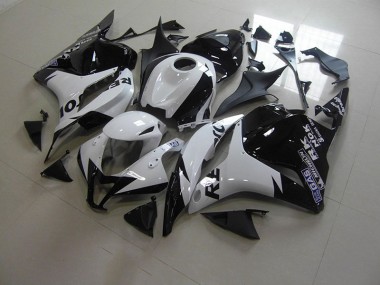 Honda CBR 600 RR 2009-2012 Motorrad Verkleidungen - Weiß Schwarz Repsol