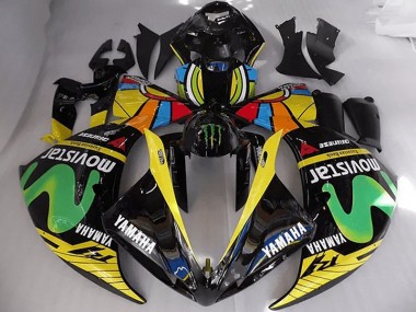 Yamaha R1 2012-2014 Motorrad Verkleidungen - Rossi Movistar