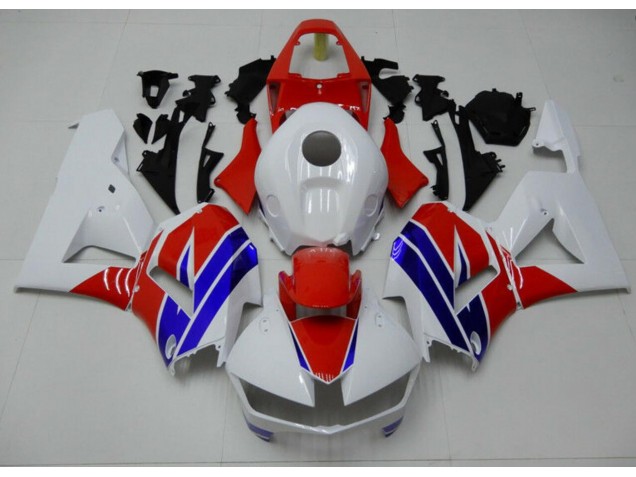 Honda CBR 600 RR 2013-2023 Motorrad Verkleidungen - Weiß Blau Rot