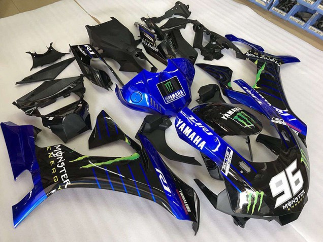 Yamaha R1 2015-2019 Motorrad Verkleidungen - Monster Energy